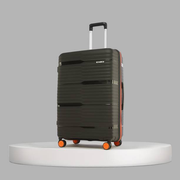 HRX by Hrithik Roshan Zanzibar Check-in Suitcase 8 Wheels - 26 inch