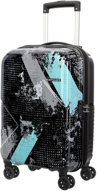 Kamiliant by American Tourister Small Cabin Suitcase (55 cm) 8 Wheels - Combination Loc...