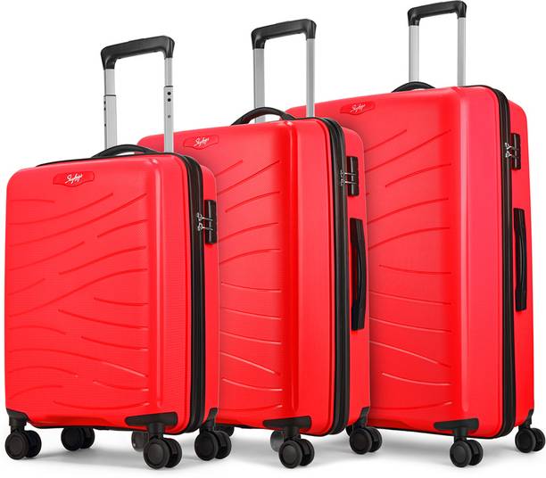Price History of Skybags Riviera 360 Polycarbonate 65 cms White Hardsided Suitcase RIVIER65WSP Medium Luggage Suitcases Trolley Bags from Amazon 63 141983