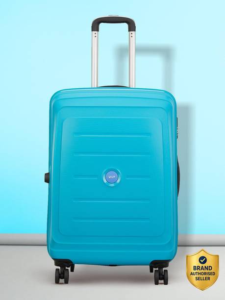 Medium Check-in Suitcase (67 cm) 8 Wheels - Corsa 66 - Hardbody Trolley Bag - Blue