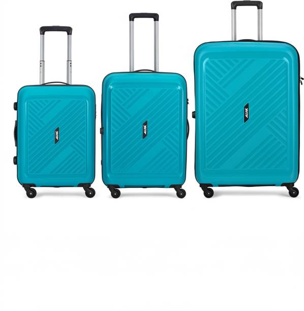 ALFA by VIP Hard Body Set of 3 Luggage 4 Wheels - Rhino 3 (Small 55...