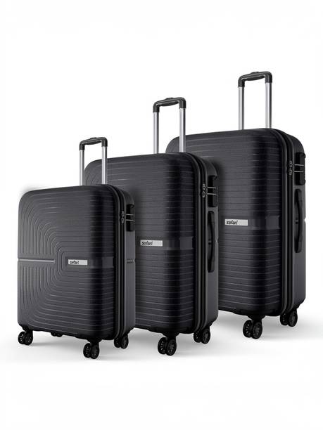 SAFARI Hard Body Set of 3 Luggage 8 Wheels - ECLIPSENEO 3 (Small