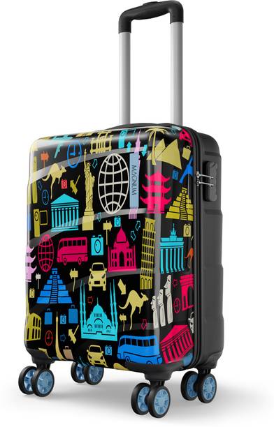 Safari Small Cabin Suitcase (55 cm) 8 Wheels - WANDERLUST PLUS...