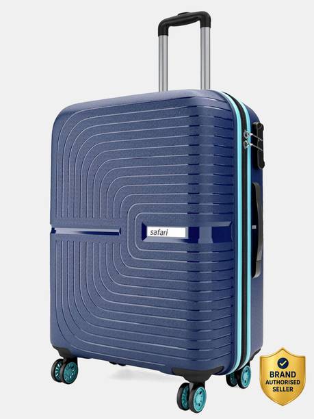 Medium Check-in Suitcase (66 cm) 8 Wheels - Eclipse Neo - Blue, Silver