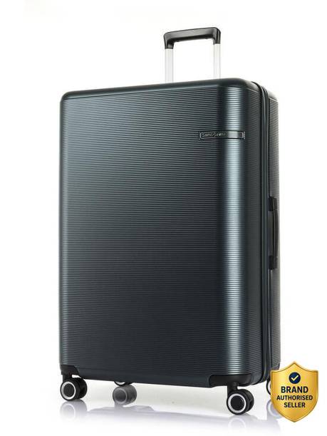 Large Check-in Suitcase (75 cm) 4 Wheels - Straren Spinner, Polycarbonate - Green