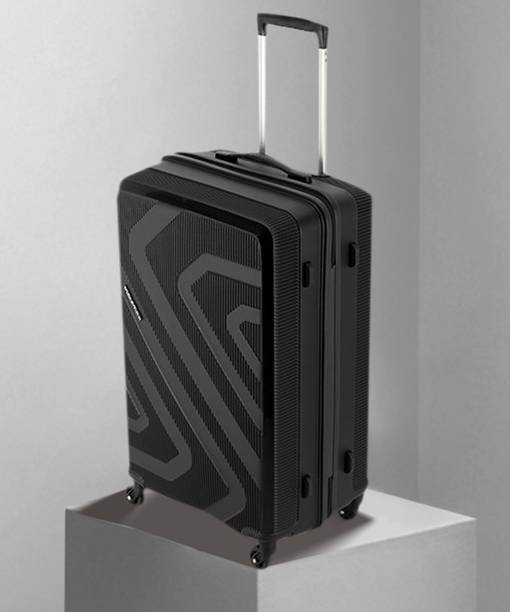 Medium Check-in Suitcase (68 cm) - KAM KIZA SP 68CM - Black