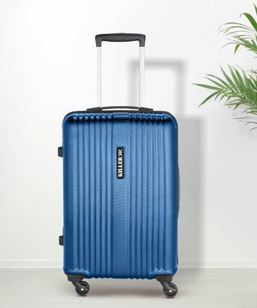 KILLER STRING- Dark Blue Check-in Suitcase 4 Wheels - 24 inch