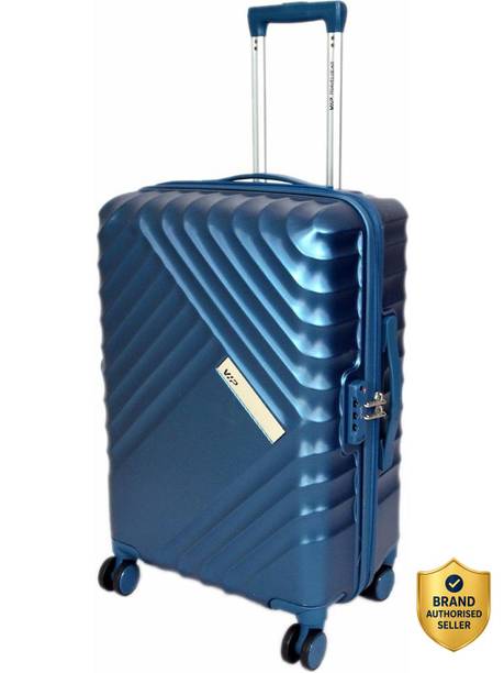 Small Cabin Suitcase (56 cm) 8 Wheels - SMALL CABIN SIZE 8 WHEELS 56CM TROLLEY WITH TSA LOCK AND ANTI-THEFT ZIPPER - Teal