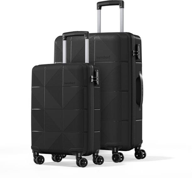 Kamilant Suitcase Pack of 2 Trolley Bags