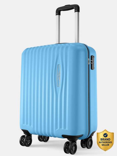 Small Cabin Suitcase (56 cm) 4 Wheels - Glimpse Pro 56 - Blue