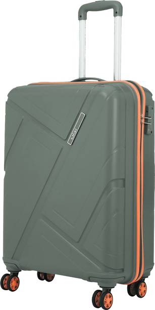 Small Cabin Suitcase (55 cm) 8 Wheels - Benson - Green