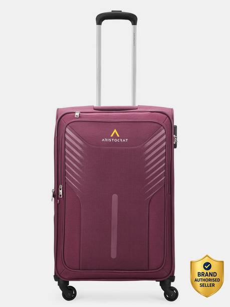 Medium Check-in Suitcase (69 cm) 4 Wheels - SKYWAY 4W STR 69 (E) MRN - Maroon