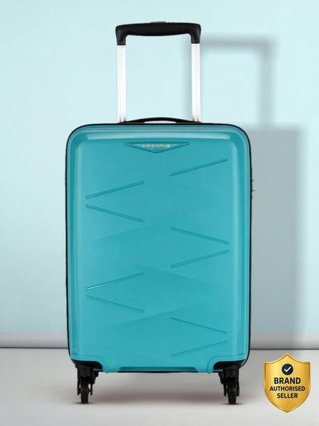 Small Cabin Suitcase (55 cm) 4 Wheels - Combination Lock-Triprism - Blue