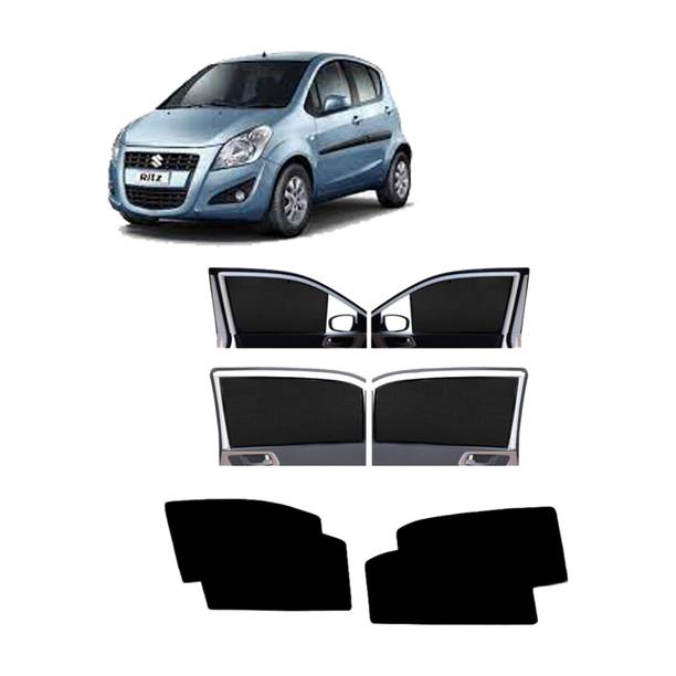 DreamRow Side Window Sun Shade For Maruti Suzuki Ritz