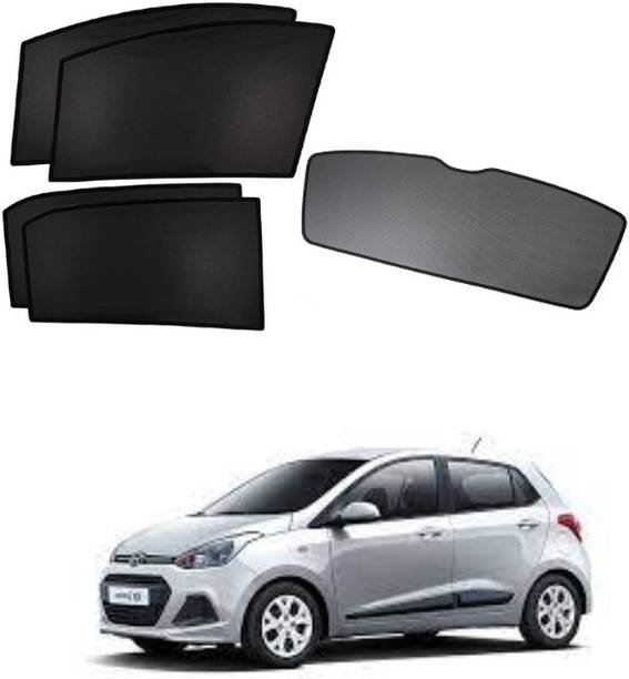 RAKRISH Rear Window, Side Window Sun Shade For Hyundai Grand i10
