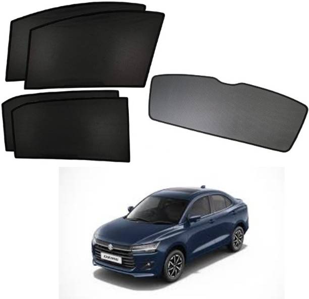 RAKRISH Rear Window, Side Window Sun Shade For Maruti Suzuki New Dzire
