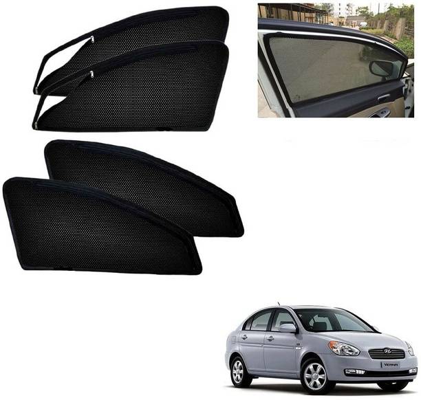 RAKRISH Rear Window, Side Window Sun Shade For Hyundai Verna