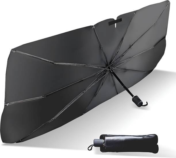 Wagzo Windshield Sun Shade For Universal For Car Universal For Car