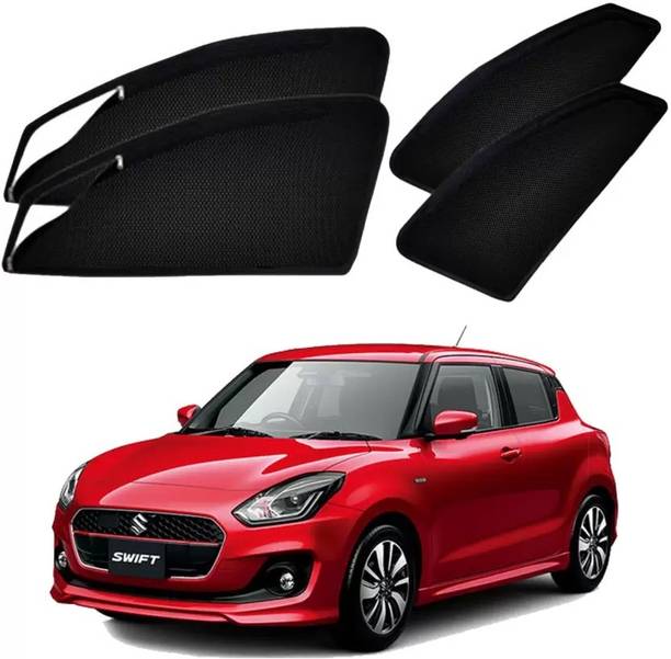 RAKRISH COLLECTION Rear Window, Side Window Sun Shade For Maruti Suzuki Swift