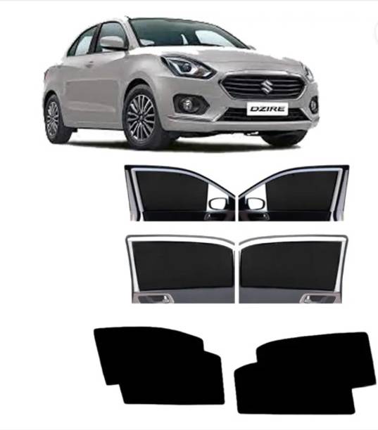 Ebuyxpress Rear Window, Side Window Sun Shade For Maruti Suzuki Dzire