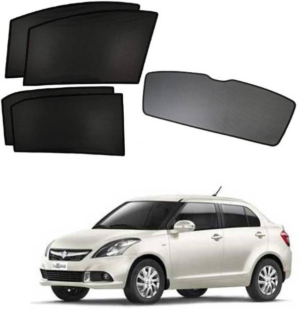 RAKRISH Rear Window, Side Window Sun Shade For Maruti Suzuki New Dzire