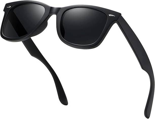 Black Jones Wayfarer Sunglasses