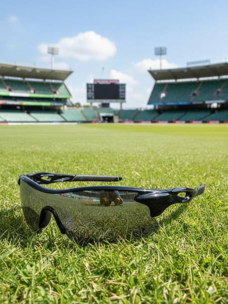 Mirrored, Night Vision, Polarized, Riding Glasses, UV Protection Sports Sunglasses (Free Size)