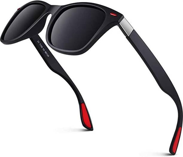 Polarized, UV Protection, Gradient, Night Vision, Mirrored, Others Wayfarer, Aviator Sunglasses (52)