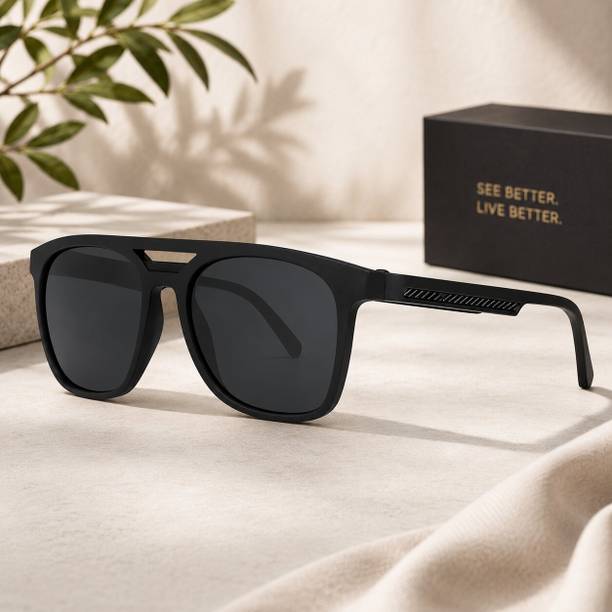 UV Protection, Riding Glasses, Gradient, Others Over-sized, Oval Sunglasses (Free Size)