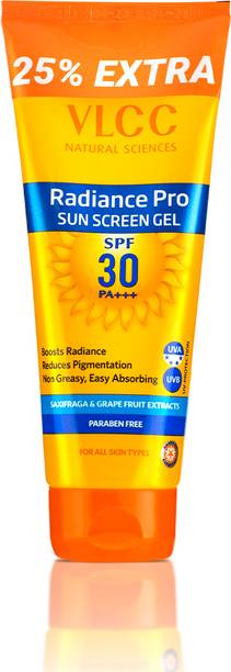 VLCC Sunscreen - SPF 30 PA+++ Radiance Pro Sunscreen Gel For Sun Protection