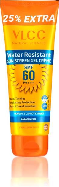 VLCC Water Resistant Gel Cream For Sun Protection SPF - 60 PA+++
