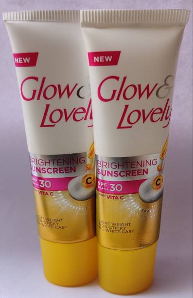 Glow & Lovely Sunscreen - SPF 50 PA+++ BRIGHTENING SUNSCREEN WITH VITA C 15MLS_ X 2N
