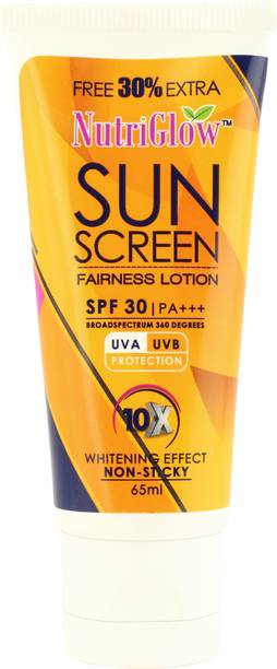 NutriGlow Sunscreen - SPF 50 PA+++ Sunscreen Spf 30
