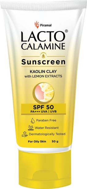 Lacto Calamine Sunscreen - SPF 50 PA+++ Sunshield Matte Look Paraben & Sulphate free