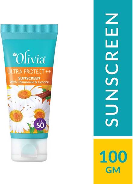 Olivia Sunscreen - SPF 50 UVA, UVB Protection, Ultra Protect ++