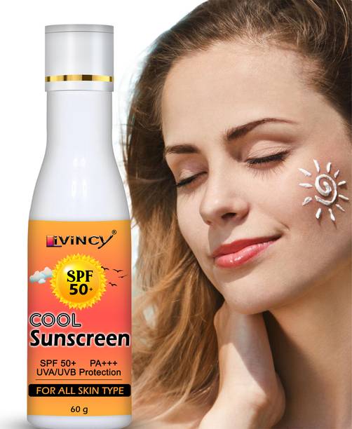 Livincy Sunscreen - SPF 50 PA++ Ultimate SPF 50 Sunscreen: Gender-Neutral PA Protection sunscreen spf 50