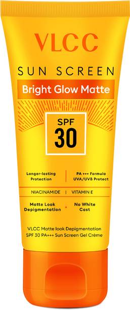VLCC Sunscreen - SPF 30 PA+++ Matte Look Depigmentation Sun Screen Gel Creme | Matte & Non Greasy