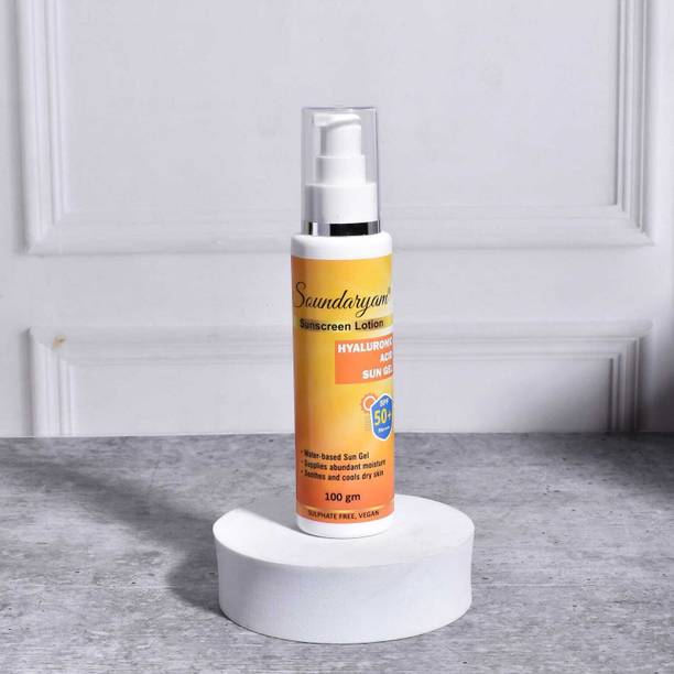 Saundaryam Sunscreen - SPF 50 PA++++ Sunscreen Lotion 50 spf