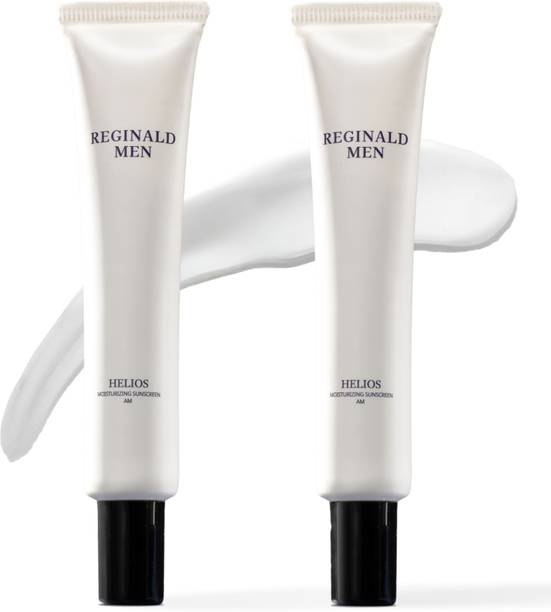 Reginald Men Sunscreen - SPF 50 PA++++ Moisturising Sunscreen SPF 50+ PA++++ with 11 Actives Combo