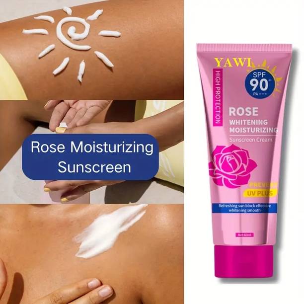YAWI Sunscreen - SPF 90 PA+++ Perfect Face & Body Sunscreen Oil Free Formula