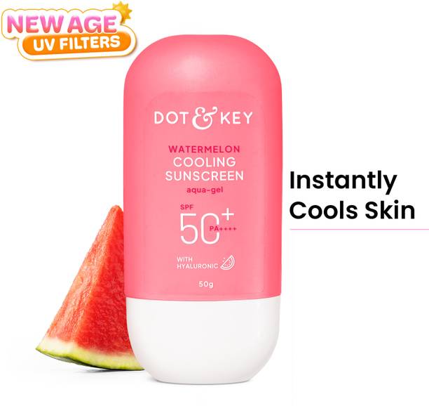 Dot & Key Sunscreen - SPF 50 PA++++ Watermelon cooling Sunscreen, In-Vivo Tested With Hyaluronic