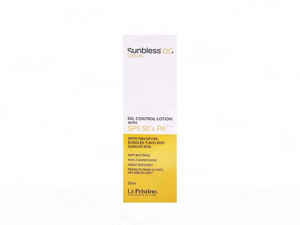 sunbless Sunscreen - SPF 50 PA+++ OC Lotion For Oil Control Lotion With SPF 50+, PA+++