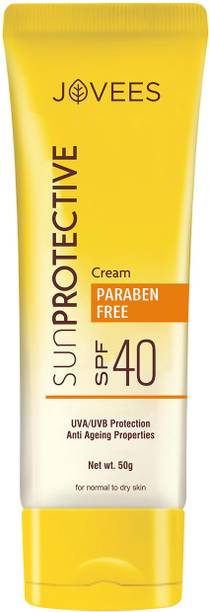 JOVEES Sunscreen - SPF 40 SUN PROTECTIVE PARABEN FREE