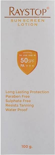 RAYSTOP Sunscreen - SPF 50 PA+++ Sunscreen Lotion (New)
