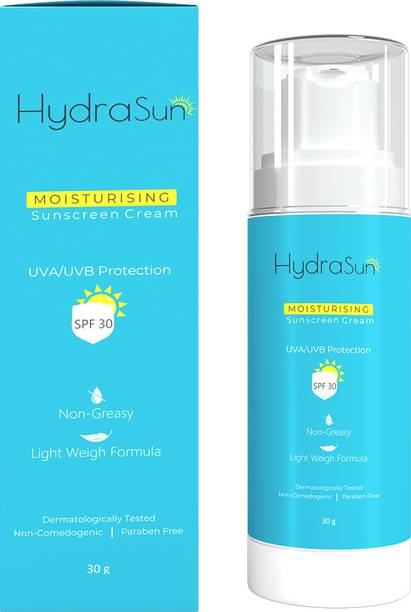 Hydrasun Sunscreen - SPF 30 | Deep Skin Hydration & Broad-Spectrum Protection