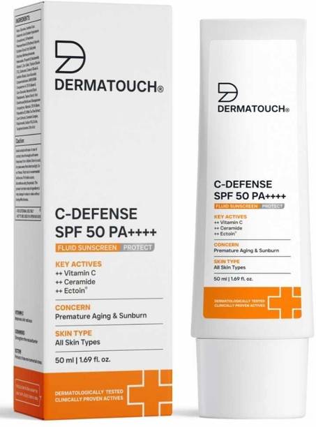 डर्माटच C-Defense Fluid Lightweight Sunscreen for Anti Aging SPF - 50 PA++++