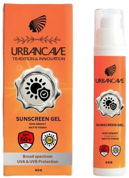 URBANCAVE Sunscreen - SPF 50 PA++++ SUNSCREEN GEL NON GREASY