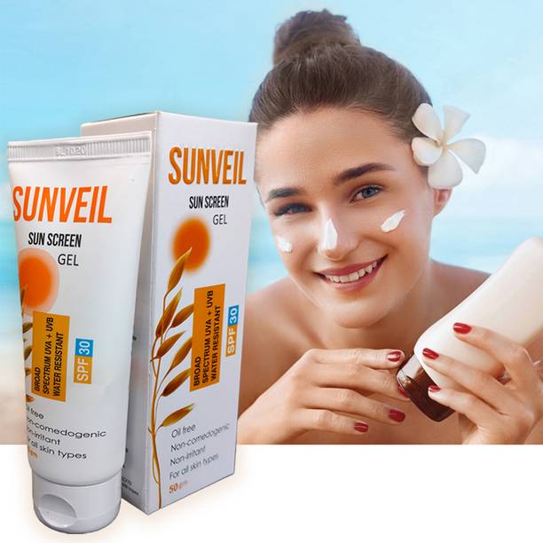 Sunveil Sunscreen - SPF 30 UV Protection, All Natural Sun Protection Pack of 2