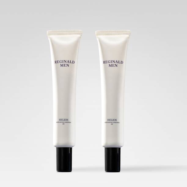 Reginald Men Sunscreen - SPF 50 PA++++ Brightening & Moisturising Sunscreen Combo,SPF 50 PA++++ with 9 Actives