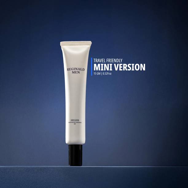 Reginald Men Sunscreen - SPF 50 PA++++ Brightening & Moisturising Mini Sunscreen